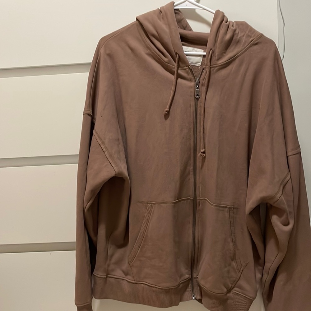 Aeropastel full zip oversized